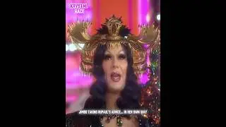 Jimbo throwing shade at Pangina was gold TV. #rupaulsdragrace #dragline #dragrace