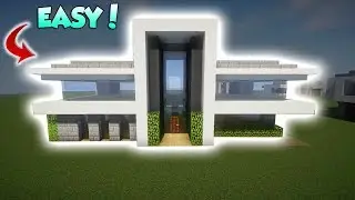 Minecraft: Ультрасовременный урок &mdash; как построить современный дом в Minecraft