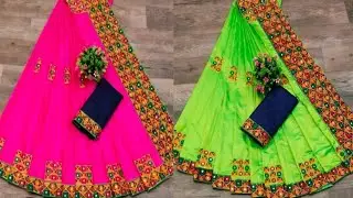 *Aagyeyi Petite Sarees* Fabric: Sana Silk Blouse: Separate Blouse Piece Blouse Fabric: Sana Silk*