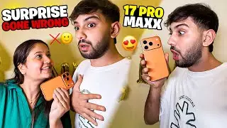 Iphone 17 Pro surprise gone wrong❌ Hafsa ko bura laga?😡 