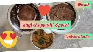 Soft Ragi Chapathi & Crispy Poori with Paneer Butter Masala | Easy Dinner Combo | Aathini&rsquo;s Kitchen