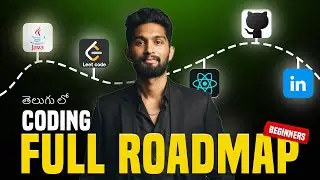 Coding Roadmap for BEGINNERS | Zero to Developer | TELUGU