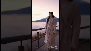 Ayano Walks at Mount Fuji at Sunrise | World Runway Journey