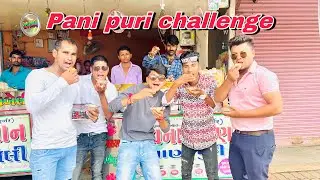 Pani Puri challenge // pani puri challenge Mohsin 3star k vlog // @Bloggerbabaa