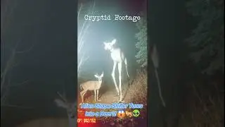 Alien Shape-Shifter Turns Into a Deer?! 😱🦌👽 #horror #unearthedsecrets #scary #alien #aliens #deer