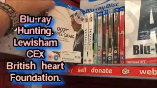 Blu-ray Hunting. CEX. Charity Shop. Lewisham. London. 24 September 2022