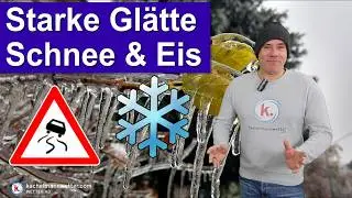 Starke Glätte droht! Eisregen & Schnee, jetzt ist der Osten dran!