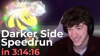 Mario Odyssey Darker Side Speedrun in 3:14:16 🐝✨ (first sub 3:15!)