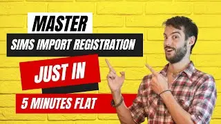 Master SIMS Import Registration in 5 Minutes!What is Sims license?Is Sims required for air shipment?