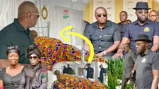 Watch Dr Kwame Despite, Dr Ofori Sarpong and musical Maestro Kojo Antwi arrive at his Dad&rsquo;s fun&eacute;ral