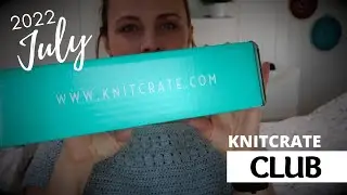 YARN BOX - JULY 2022 // Knitcrate Knit and Crochet Club - fingering weight yarn merino and tencel