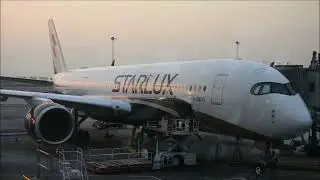 [#星宇航空 #a350 開箱] STARLUX Airlines JX746 Bangkok---Taipei Economy Class Journey 星宇航空 JX746 經濟艙飛行報告
