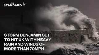 Storm Benjamin set to hit UK with heavy rain and winds of more than 70mph