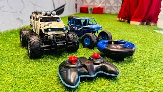 REMOTE CONTROL MIRANA DUSTER SMOKE CAR VS OFF ROAD WILD BEAST JEEP UNBOXING AND TESTING VIKRAM TOYS 