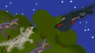 JP3 Velociraptors vs Mutadon | Jurassic Park 3 vs Jurassic World Rebirth - Sticknodes Pro Animation