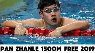 PAN ZHANLE  1500m freestyle 2019 潘展乐 1500自