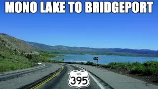 Шоссе US-395 в Калифорнии: Ли Вининг, Моно-Лейк, Конвей-Саммит и Бриджпорт