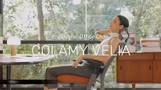 Colamy Velia-The Ergonomic Office Chair with Maximum Weight Capacity(300 pounds)