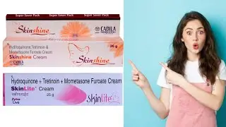 Skinlite vs skinshine cream #trending #viralvideo
