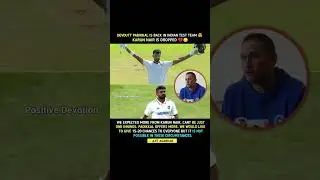 Devdutt Padikkal Returns 😍 Karun Nair Dropped 💔 | Ajit Agarkar Speaks Out! #youtubeshorts #teamindia