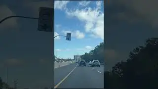 Toronto Sunny Drive 4K POV Shorts | DVP South &rarr; Flemingdon Park | Eglinton & Don Mills #shorts