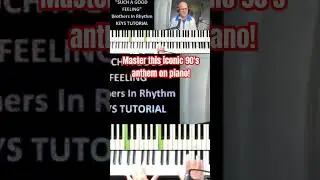 Master this 90's house track on piano! #piano #brothersinrhythm #suchagoodfeeling #houseclassics
