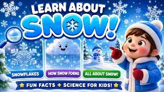 What Is Snow? ❄️ | Snow Learning Song for Kids