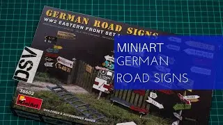 Miniart 1/35 German Road Signs (35602) Review
