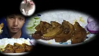 Eating Pork belly ll Simple Bites ll Northeast mukbang😋😋