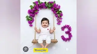 3 Month Old Baby Photoshoot Ideas 💡😍|| unique baby photoshoot ideas 