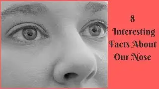 Our Nose. 8 Interesting Facts About Our Nose. Fun Facts About Our Nose.