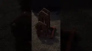 Easy way to build Lincoln log House￼ #magic