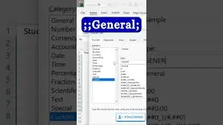 Hide Data by 0 in Excel #shorts #datachampp #excel