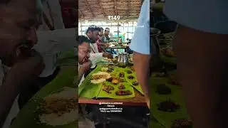 ₹149 ரூபாய்க்கு 10 வகையான கறியுடன் UNLIMITED பிரியாணி மற்றும் சாப்பாடு #tamilfoodie #tamilfood #food