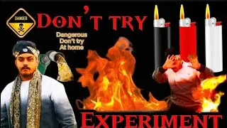 DANGEROUS EXPERIMENT 😱😱DONT TRY AT HOME #viral #experiment #video 
