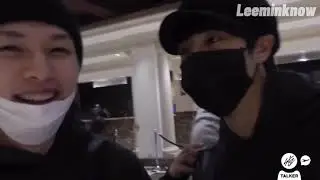 Minsung’s moments during SKZ Talker
