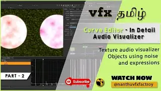Audio visualizer _ Part 2 | Nuke Hacks | Tamil vfx | Nanthu vfx factory #CGKalvi