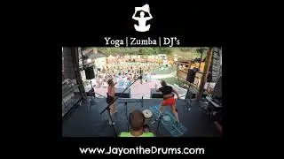 Jay on the Drums | Live Drums for Yoga, Zumba and DJ events!