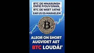 BTC Aujourd&rsquo;hui : Plage ou Temp&ecirc;te ? 🌊📉📈 #CryptoShort
