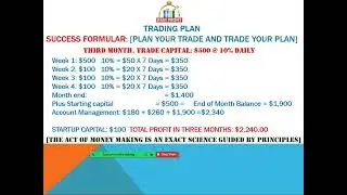 Binary Daily Profit Personal Wealth Create System [$2000 Trading Plan]