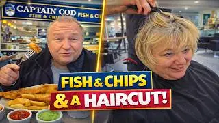 Best Fish And Chips In Boston | Sharon Gets Her Hair Sorted