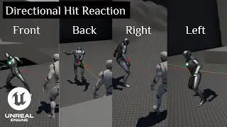 Unreal Engine Tutorial: Directional Hit Reaction