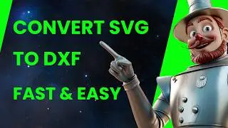 Конвертируйте SVG в DXF быстро и легко с помощью Inkscape!