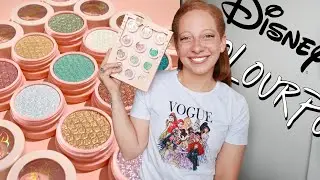 COLOURPOP X DISNEY HEART OF GOLD VAULT | Swatches & Review (Includes Eye Swatch) | Worth Your Money?
