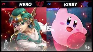 Smash Ultimate Tournament - Round 2 - A Lizard Hero VS Spartan Bread Kirby