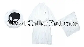 Shawl Collar Bathrobe.