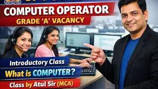 Computer Operator Grade-A What is Computer-class-1 