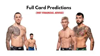 Predictions for UFC Seattle Henry Cejudo vs Song YaDong