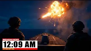 12:09 AM &ndash; Iran Launched Ballistic Missile Toward Gulf Waters &ndash; Intercepted, Command Centers Disable