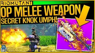 Biomutant: BEST SABOTUER / MERCENARY WEAPON - MUST GET SINGLE HANDED MELEE WEAPON - KNOK UMPH
